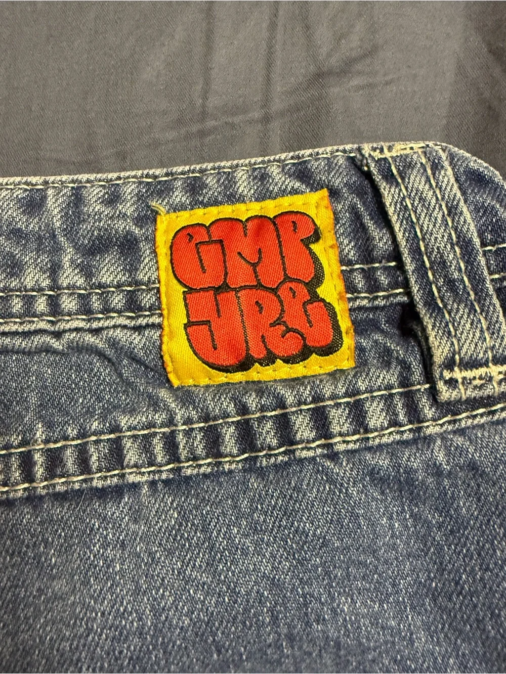 Vintage Dark Blue Men's Jeans - Unbranded